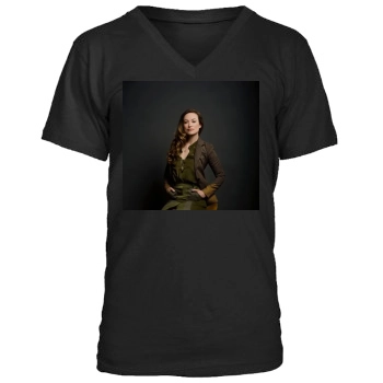 Olivia Wilde Men's V-Neck T-Shirt