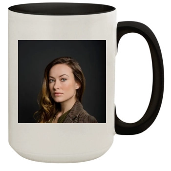 Olivia Wilde 15oz Colored Inner & Handle Mug