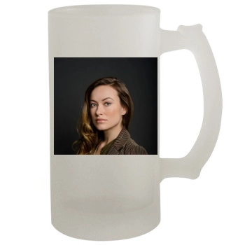 Olivia Wilde 16oz Frosted Beer Stein