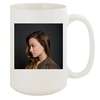 Olivia Wilde 15oz White Mug