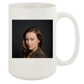 Olivia Wilde 15oz White Mug