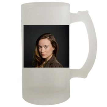 Olivia Wilde 16oz Frosted Beer Stein