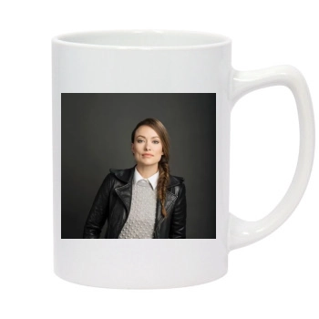 Olivia Wilde 14oz White Statesman Mug