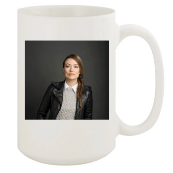 Olivia Wilde 15oz White Mug