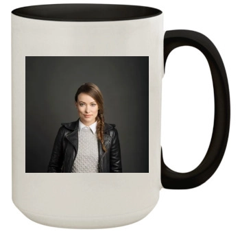 Olivia Wilde 15oz Colored Inner & Handle Mug