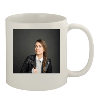 Olivia Wilde 11oz White Mug