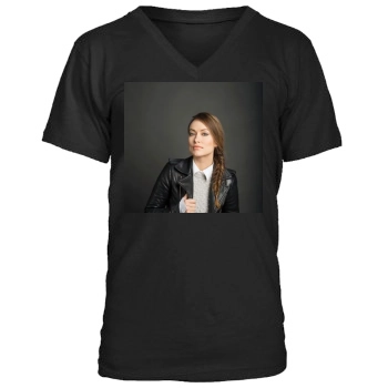 Olivia Wilde Men's V-Neck T-Shirt