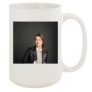 Olivia Wilde 15oz White Mug