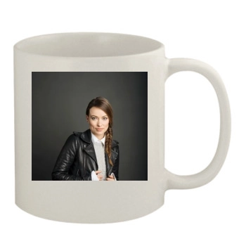 Olivia Wilde 11oz White Mug