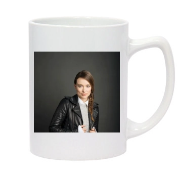 Olivia Wilde 14oz White Statesman Mug