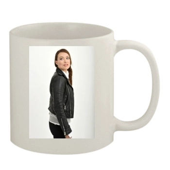 Olivia Wilde 11oz White Mug