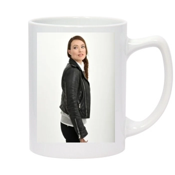 Olivia Wilde 14oz White Statesman Mug