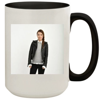 Olivia Wilde 15oz Colored Inner & Handle Mug