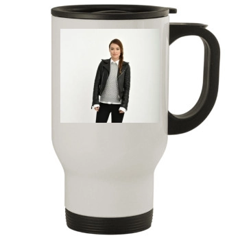 Olivia Wilde Stainless Steel Travel Mug