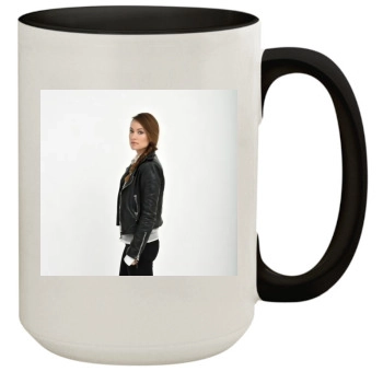 Olivia Wilde 15oz Colored Inner & Handle Mug