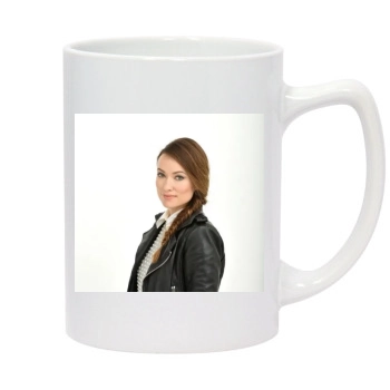 Olivia Wilde 14oz White Statesman Mug