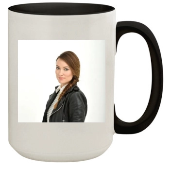 Olivia Wilde 15oz Colored Inner & Handle Mug