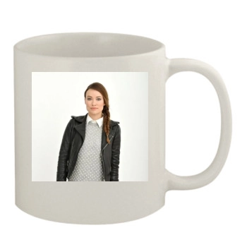 Olivia Wilde 11oz White Mug