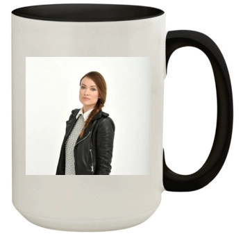 Olivia Wilde 15oz Colored Inner & Handle Mug