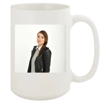 Olivia Wilde 15oz White Mug