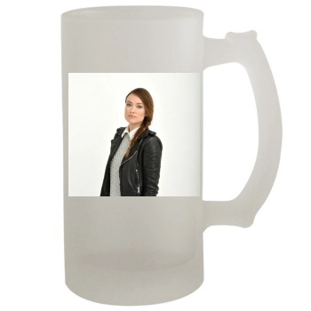 Olivia Wilde 16oz Frosted Beer Stein