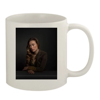 Olivia Wilde 11oz White Mug