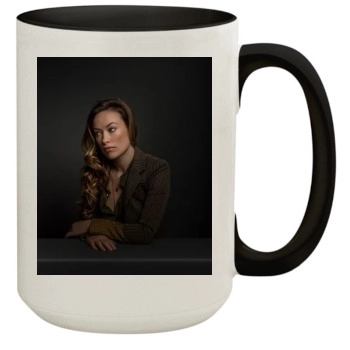 Olivia Wilde 15oz Colored Inner & Handle Mug