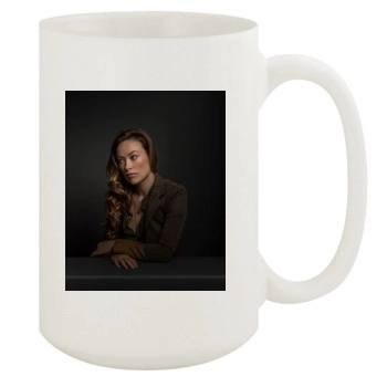 Olivia Wilde 15oz White Mug