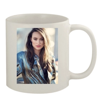 Olivia Wilde 11oz White Mug