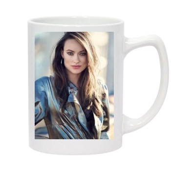 Olivia Wilde 14oz White Statesman Mug