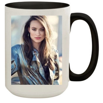 Olivia Wilde 15oz Colored Inner & Handle Mug