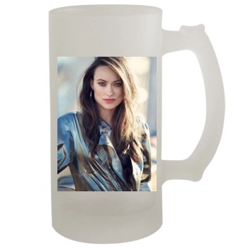 Olivia Wilde 16oz Frosted Beer Stein