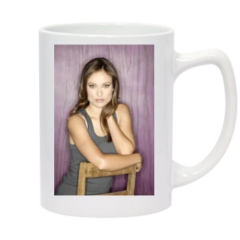 Olivia Wilde 14oz White Statesman Mug