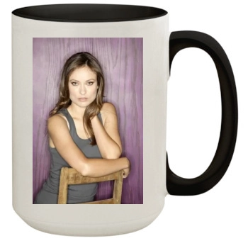 Olivia Wilde 15oz Colored Inner & Handle Mug