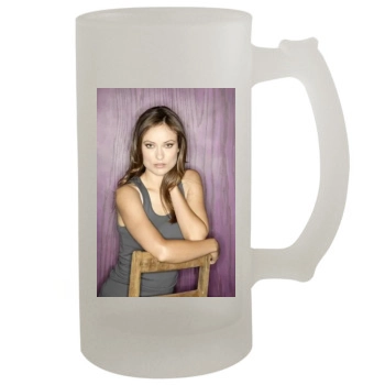 Olivia Wilde 16oz Frosted Beer Stein