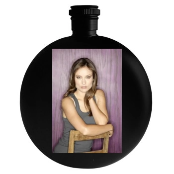 Olivia Wilde Round Flask