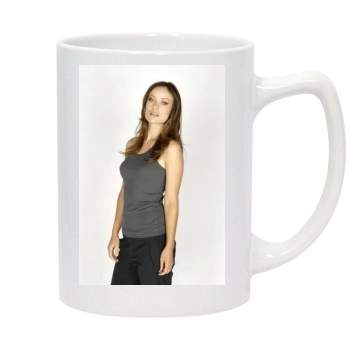 Olivia Wilde 14oz White Statesman Mug