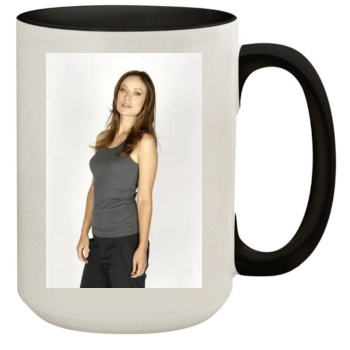 Olivia Wilde 15oz Colored Inner & Handle Mug