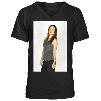 Olivia Wilde Men's V-Neck T-Shirt