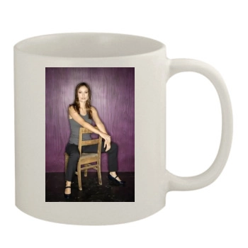 Olivia Wilde 11oz White Mug