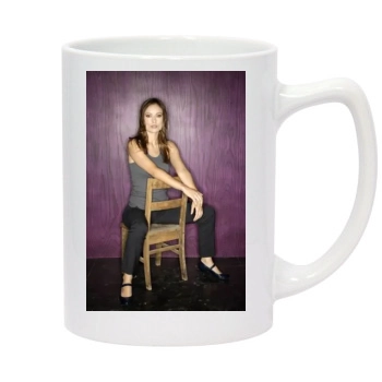 Olivia Wilde 14oz White Statesman Mug