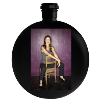 Olivia Wilde Round Flask