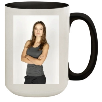 Olivia Wilde 15oz Colored Inner & Handle Mug