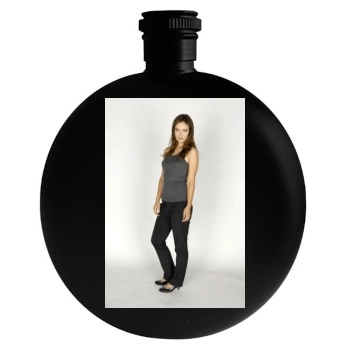 Olivia Wilde Round Flask