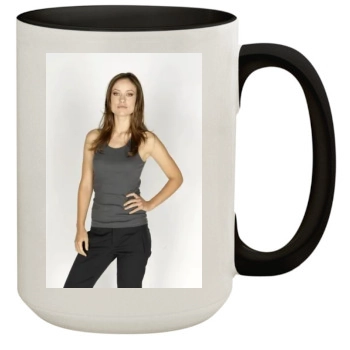 Olivia Wilde 15oz Colored Inner & Handle Mug