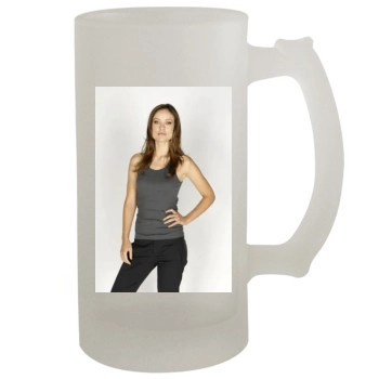 Olivia Wilde 16oz Frosted Beer Stein