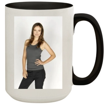 Olivia Wilde 15oz Colored Inner & Handle Mug