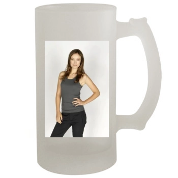 Olivia Wilde 16oz Frosted Beer Stein