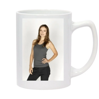 Olivia Wilde 14oz White Statesman Mug