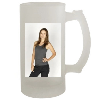 Olivia Wilde 16oz Frosted Beer Stein